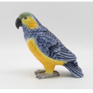 Blue & Yellow Parrot Jar
