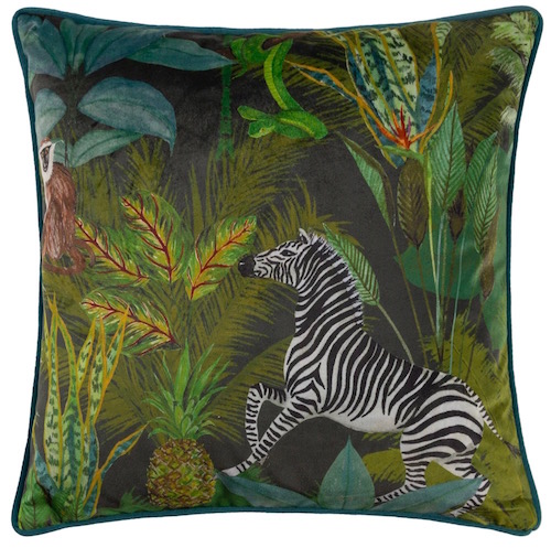 Jungle Zebra Cushion