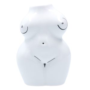 Ceramic Vase Ornament 13.5cm - Curvy Nude Code: 20764