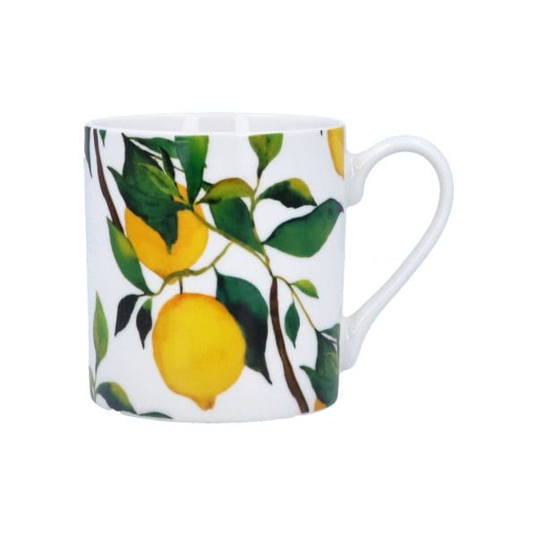 Bone China Mug - Lemon Tree