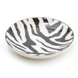 Soap Dish Zebra Print 12cm