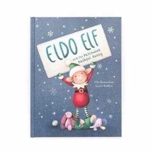 Eldo Elf And The Patchwork Bashful Bunny Book Jellycat