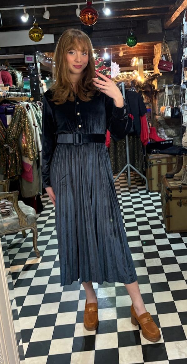 Velvet Dress in 2 Colours