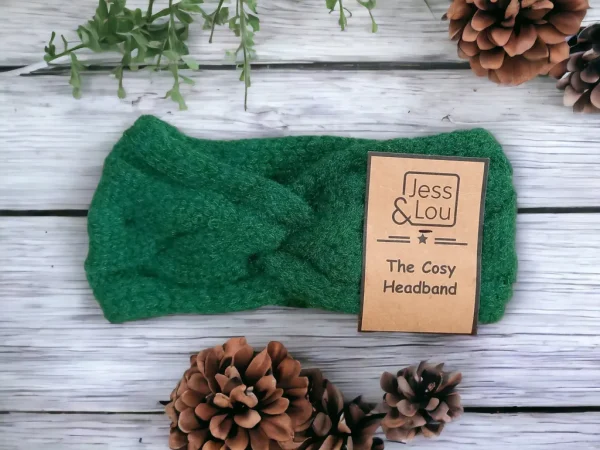 Jess & Lou Cable Knit Headband in 3 Colours