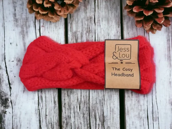 Jess & Lou Cable Knit Headband in 3 Colours
