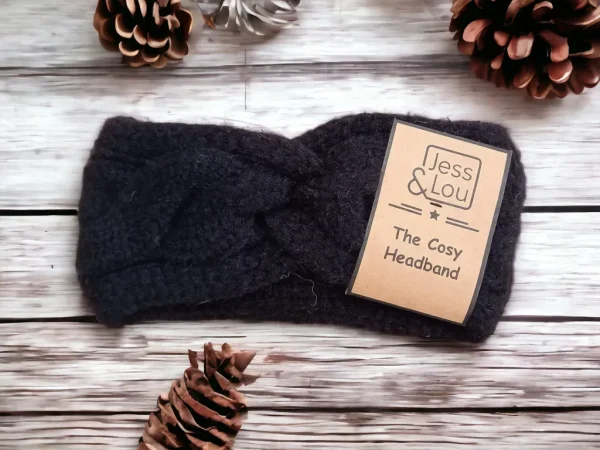 Jess & Lou Cable Knit Headband in 3 Colours
