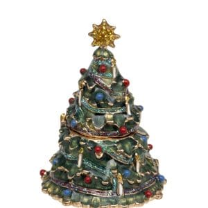 Christmas Tree Trinket Box