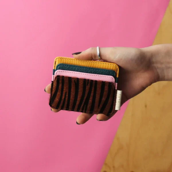 House of Disaster - Animal Tiger Print Card Holder