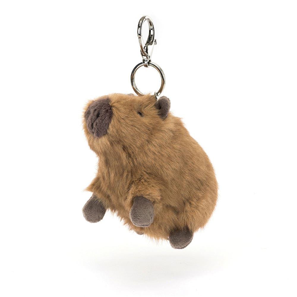 Clyde Capybara Bag Charm Jellycat. - Image 6