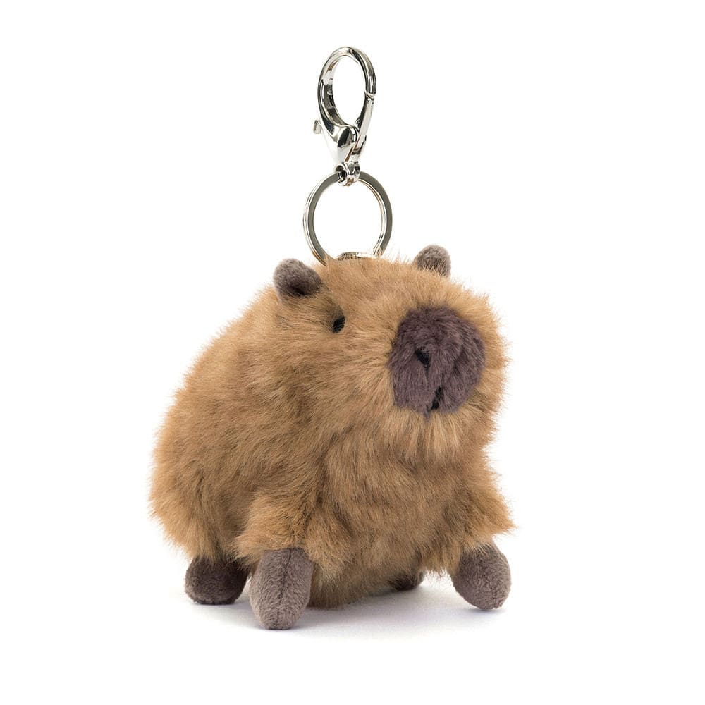 Clyde Capybara Bag Charm Jellycat. - Image 4