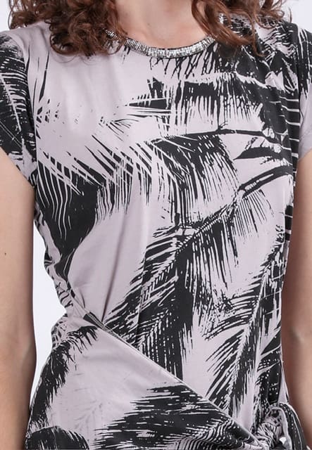 RELIGION PRODIGY DRESS PALM PRINT