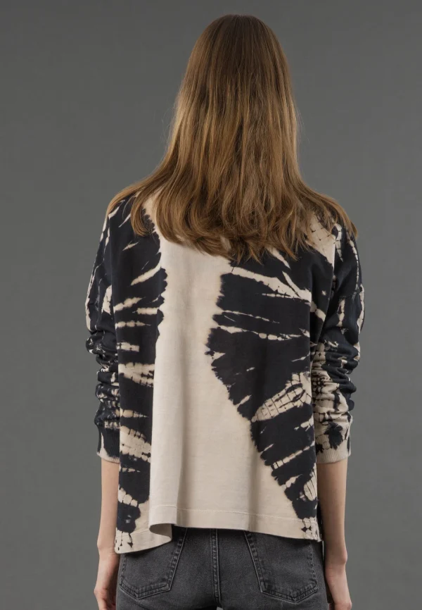 RELIGION JADE SWEAT TIE DYE CASHMERE
