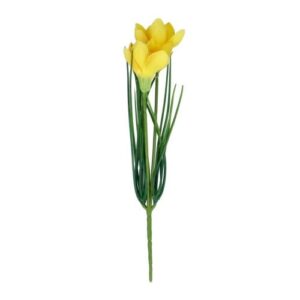 Spray 31cm - Yellow Crocus