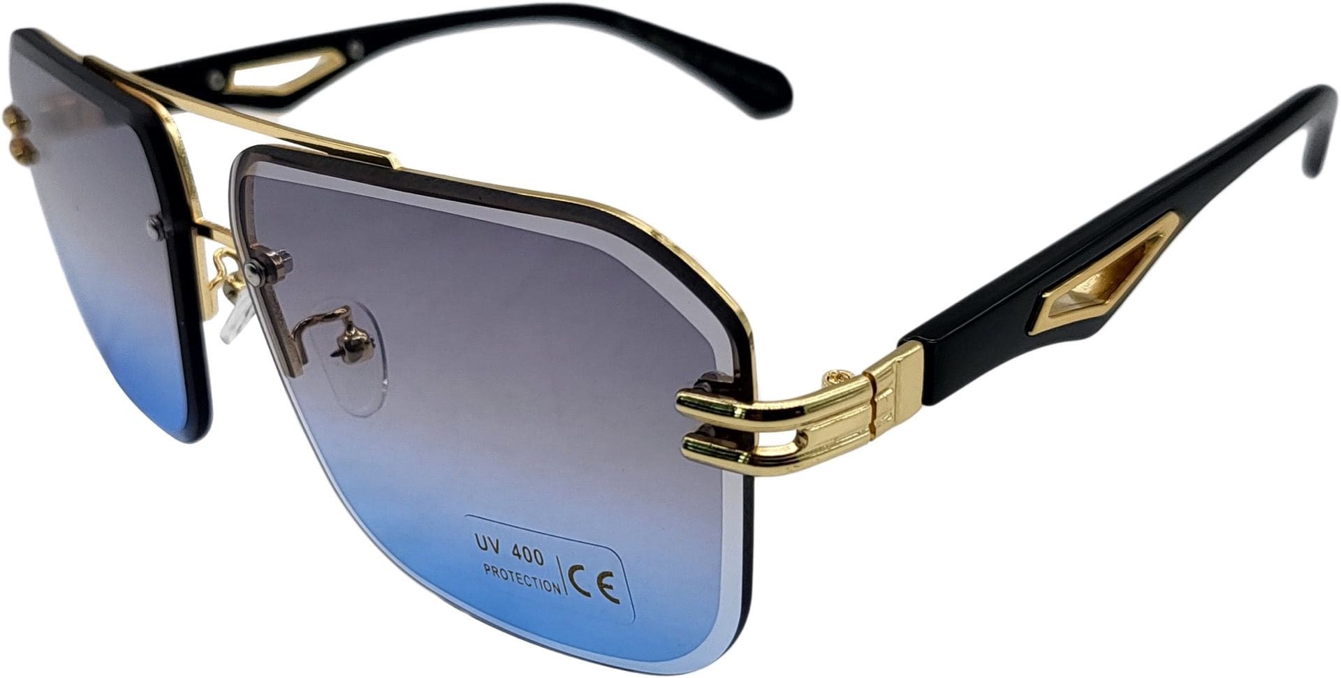 Rimless Aviator Sunglasses - Image 2