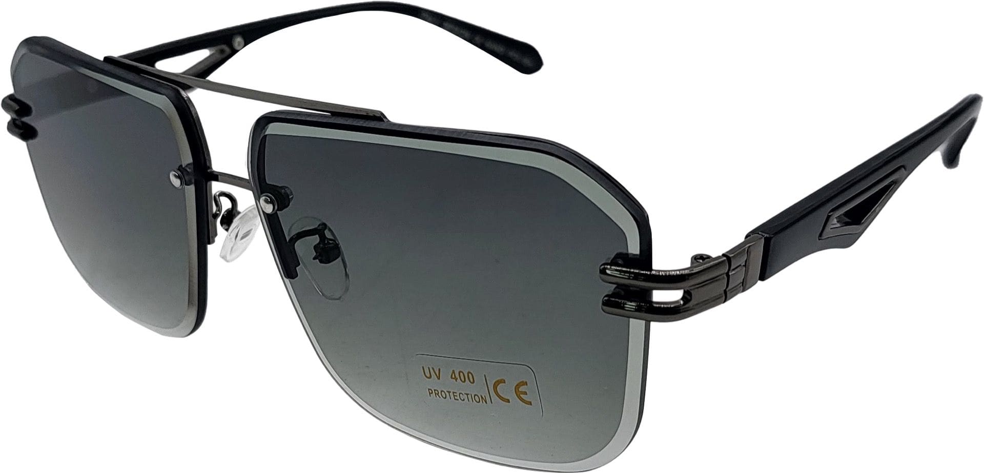 Rimless Aviator Sunglasses - Image 4