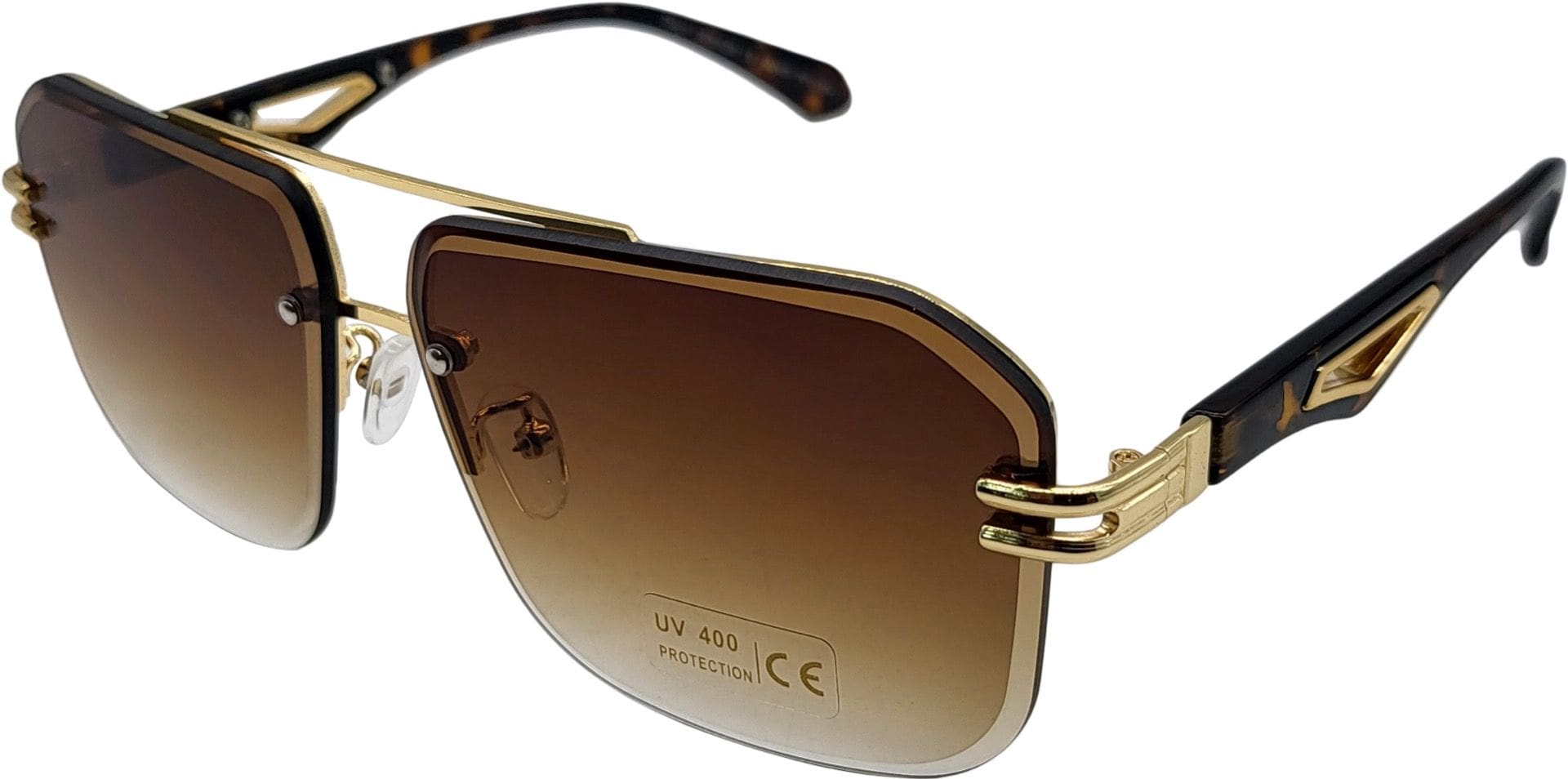 Rimless Aviator Sunglasses - Image 6