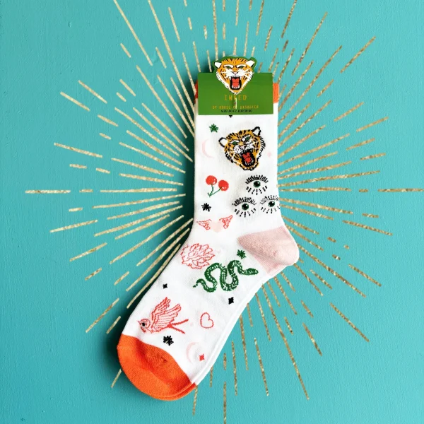 House of Disaster - Inked Tiger Socks