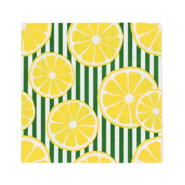 Lemon Slice Paper Napkins