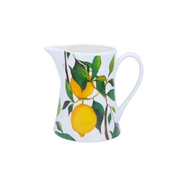 Gisela Graham Small Bone China Jug - Lemon Tree