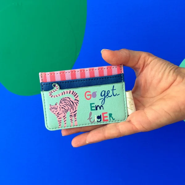 House Of Disaster Catnip 'Go Get 'Em Tiger' Card Holder - Image 4
