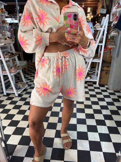 Sun Print Short in 2 Colours