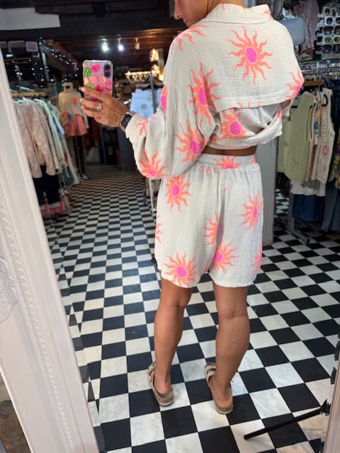 Sun Print Short in 2 Colours