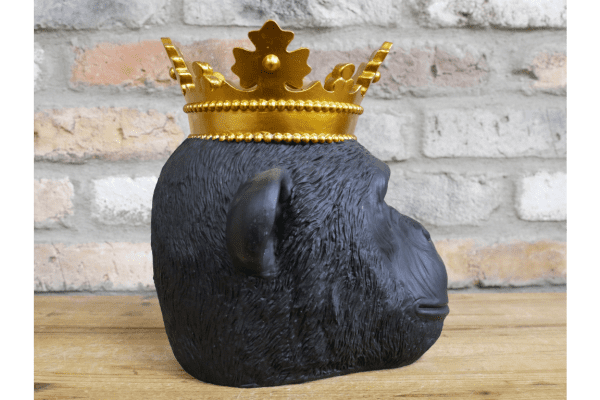 Gorilla Head With Crown - Image 3