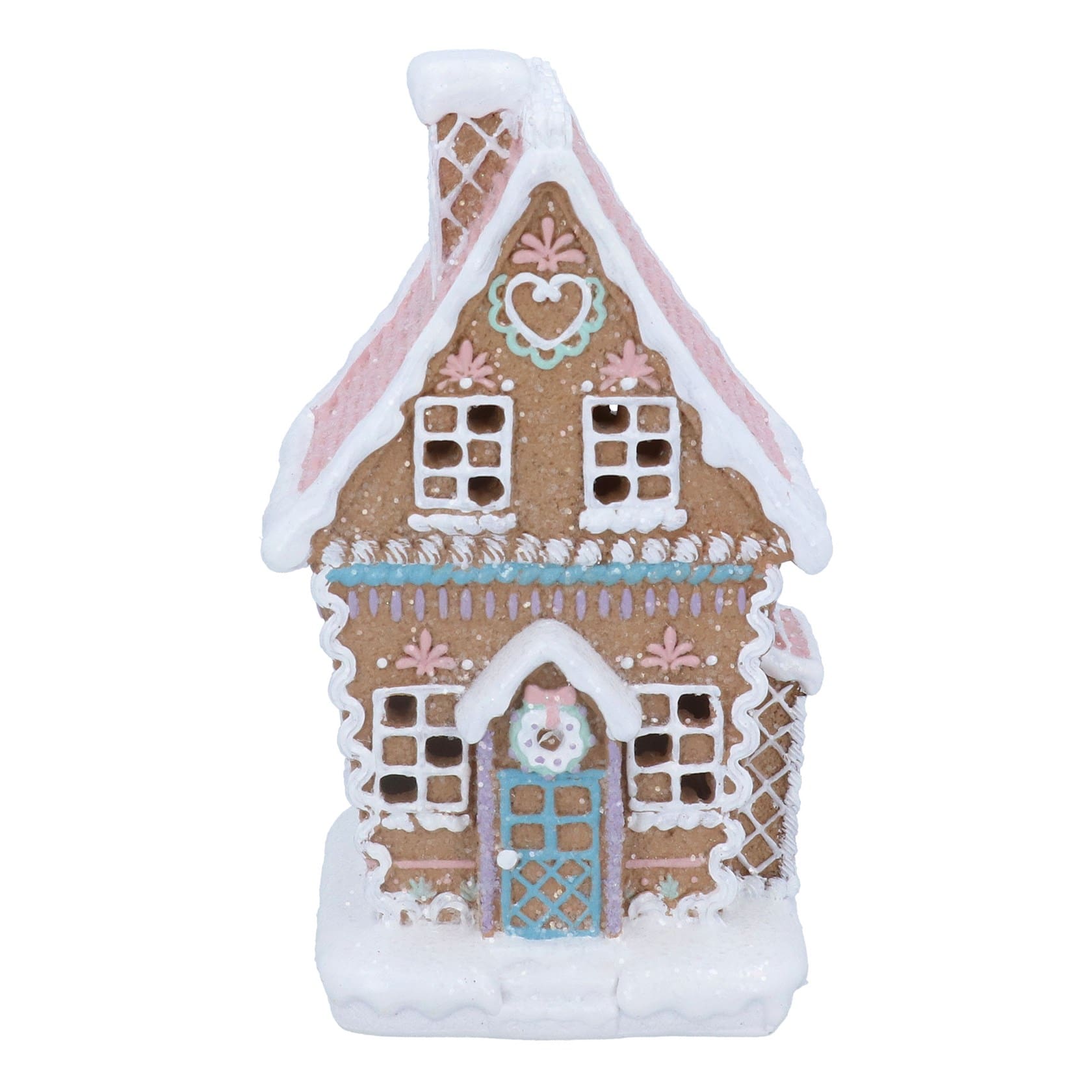 Pastel Iced LED Gingerbread House