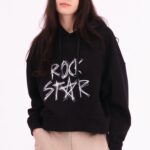 FLORA HOODIE BLACK