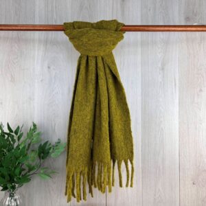 Moss Green Chunky Scarf
