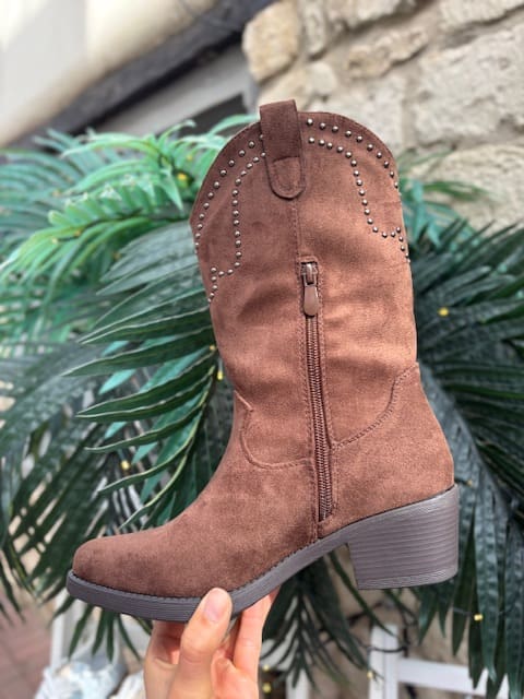 Brown Tassel Boot