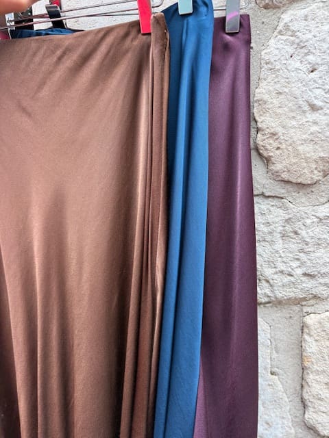 Satin Maxi Skirt in 6 Colours - Image 4