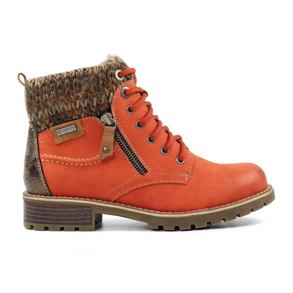 Lunar Millie Orange Waterproof Boot - Image 5