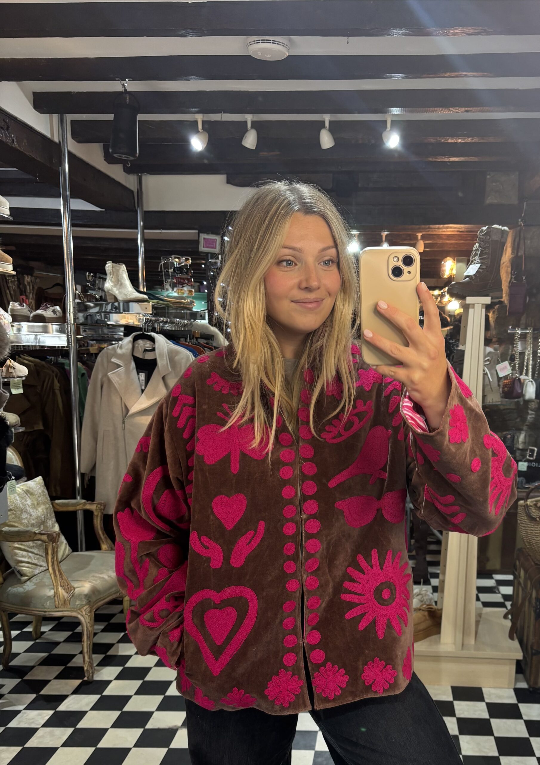 Embroidered Love Jacket