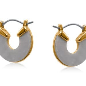 Bellas Discrete Hoop Earrings