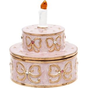 Birthday Cake Trinket Box