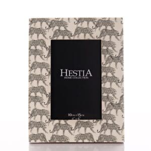 Hestia Resin Jaguar Photo Frame 4x6