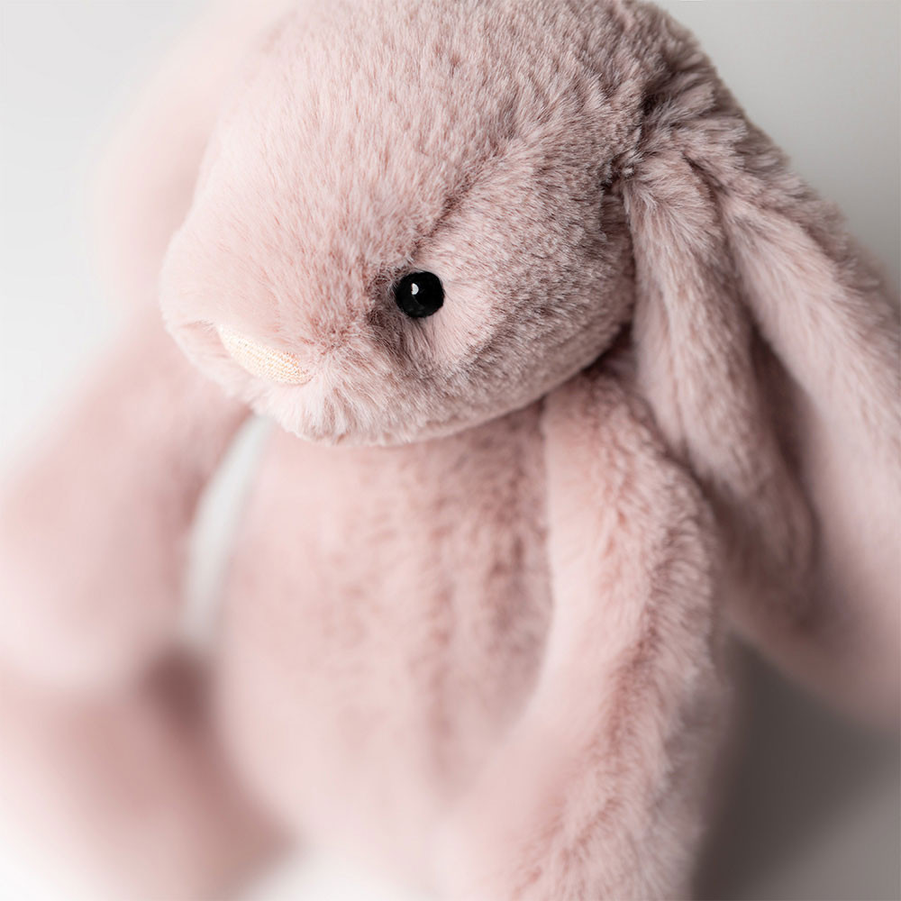 Bashful Luxe Bunny Rosa Jellycat - Image 4