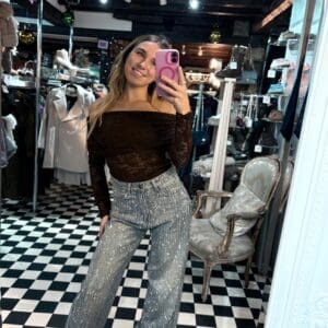 Melly & Co Diamanté Jeans