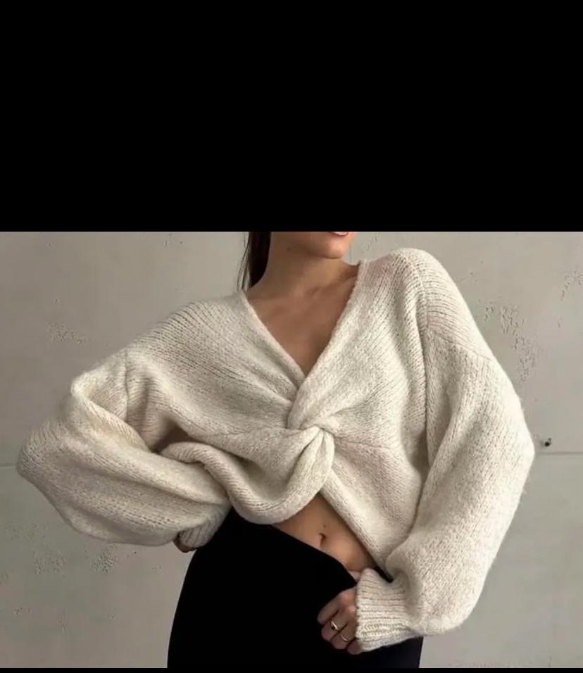 Twist Front Detail Jumper in 3 Colours