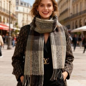 Tartan Scarf in 2 Colours