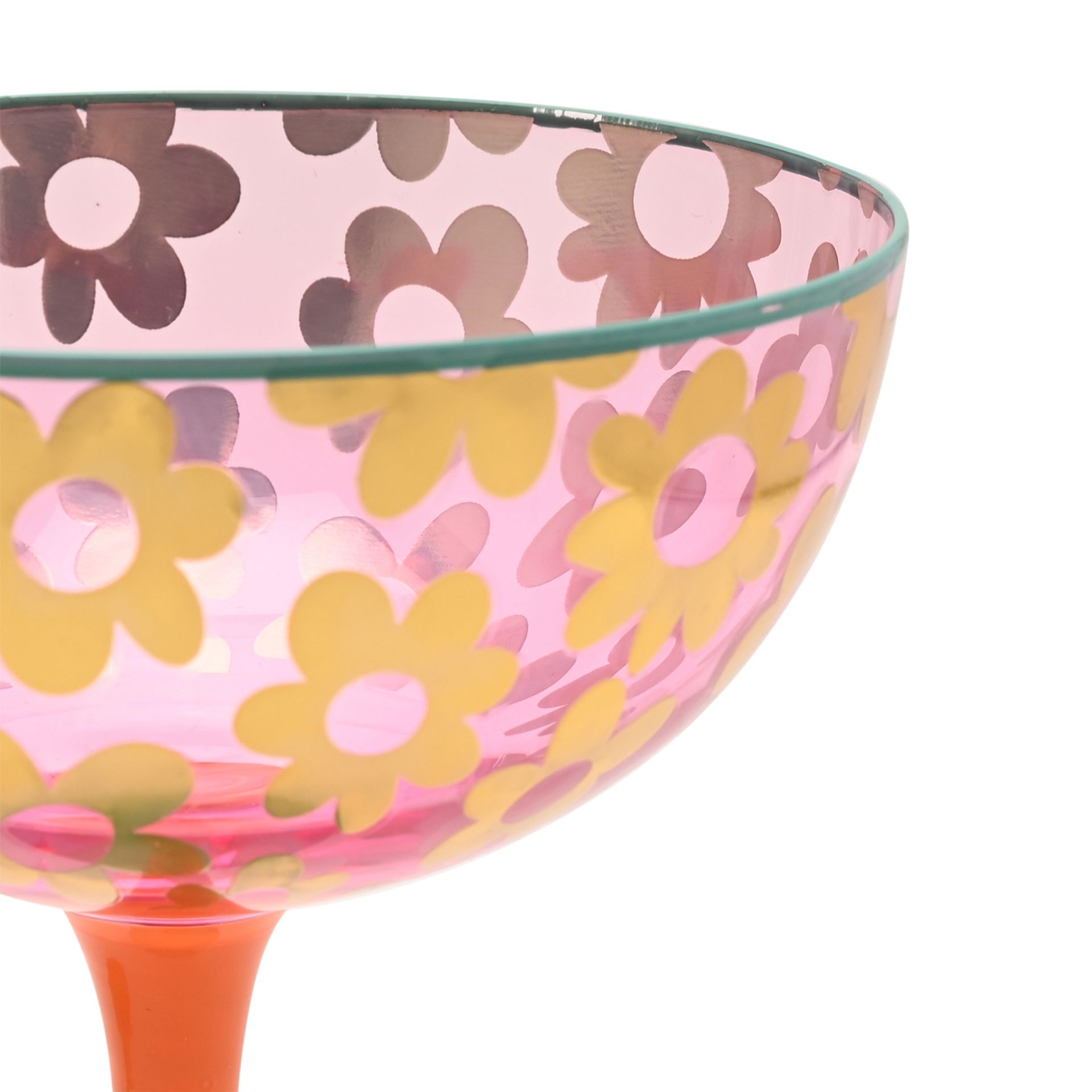 set of 2 coupe glasses