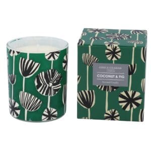 Gisela Graham Boxed Scented Candle - Coconut & Fig