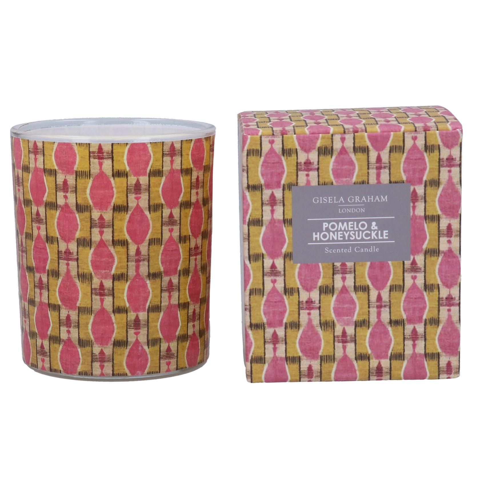 Gisela Graham Boxed Scented Candle - Pomelo & Honeysuckle