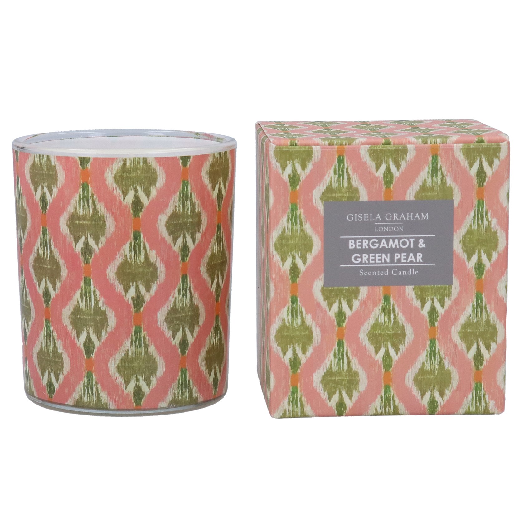 Gisela Graham Boxed Scented Candle - Bergamot & Green Pear
