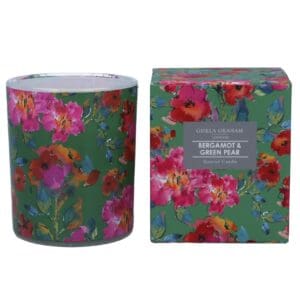 Gisela Graham Scented Candle - Bergamot & Green Pear