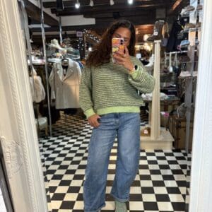 Light Denim Barrel Jeans