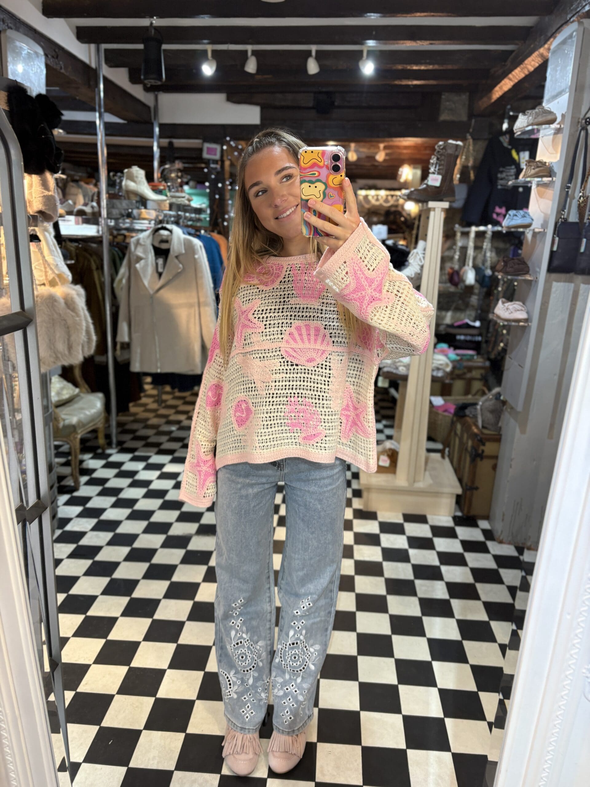 Embroidered Jeans