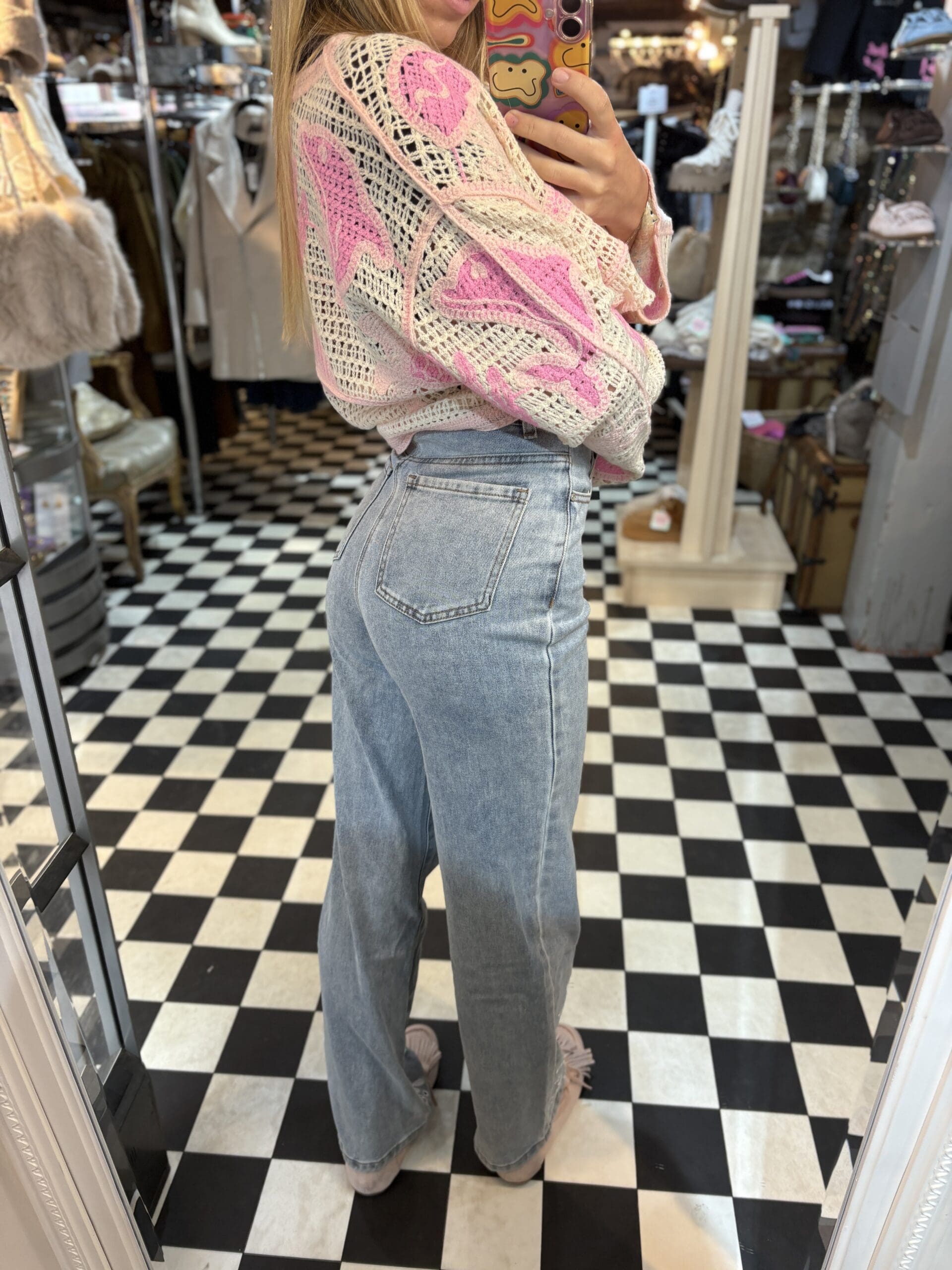 Embroidered Jeans