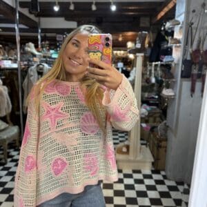 Crochet Sealife Top in 4 Colours